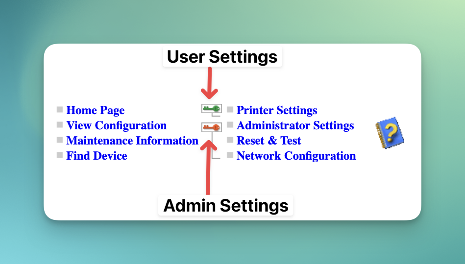 Setting Types